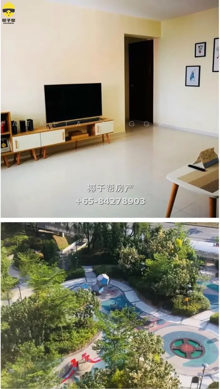 【出租】裕廊东裕华园地铁旁组屋普通房 近NTU包水电可短租 2