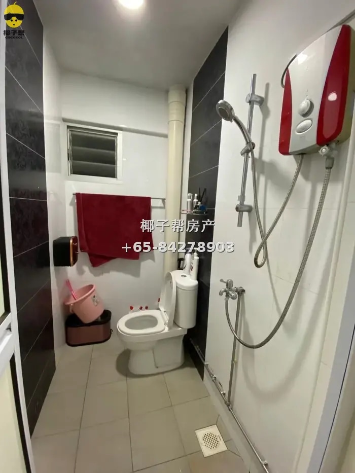 【出租】卡迪地铁站旁组屋普通房 步行约3分钟 包水电可报地址 3
