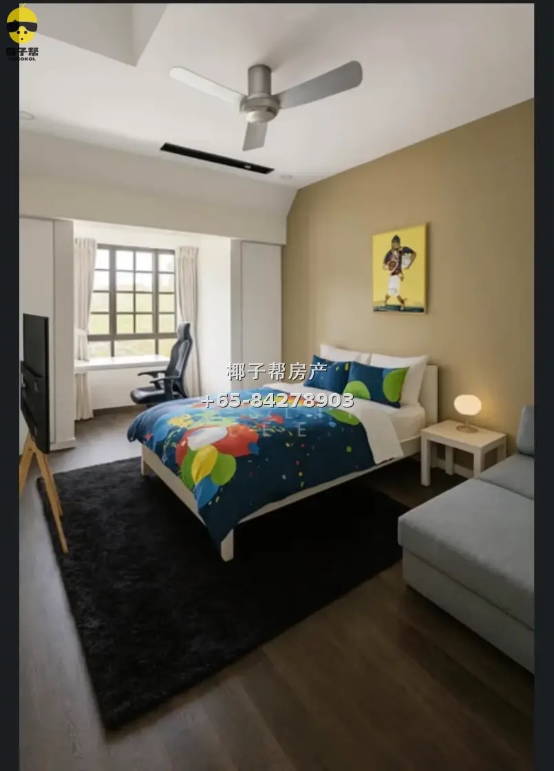 Pasir Panjang master bedroom, 4-minute walk to MRT, utilitie 5