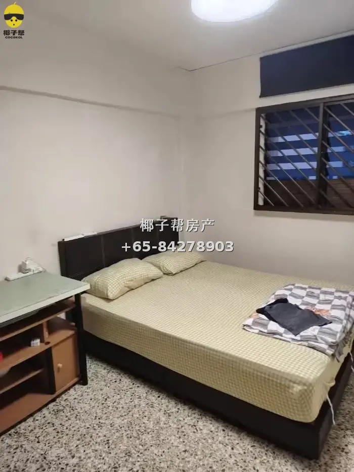 【出租】直落布兰雅地铁6分钟 组屋双人房带独卫包水电 3