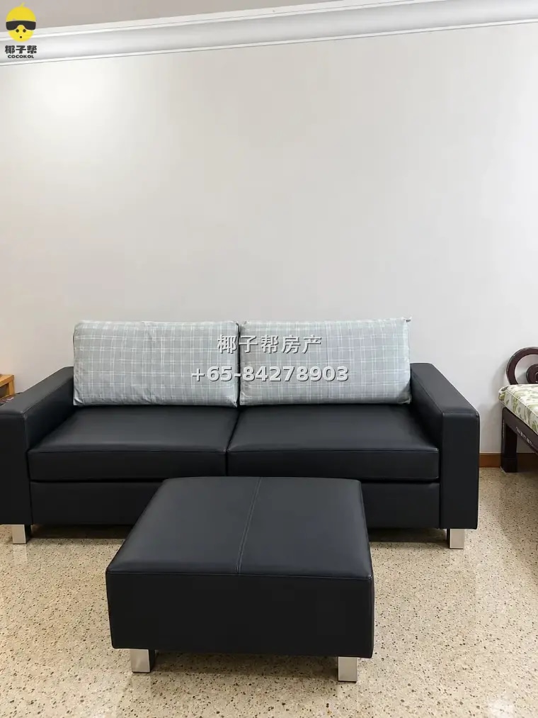 HDB common room beside Queenstown MRT. Utilities included, f 2