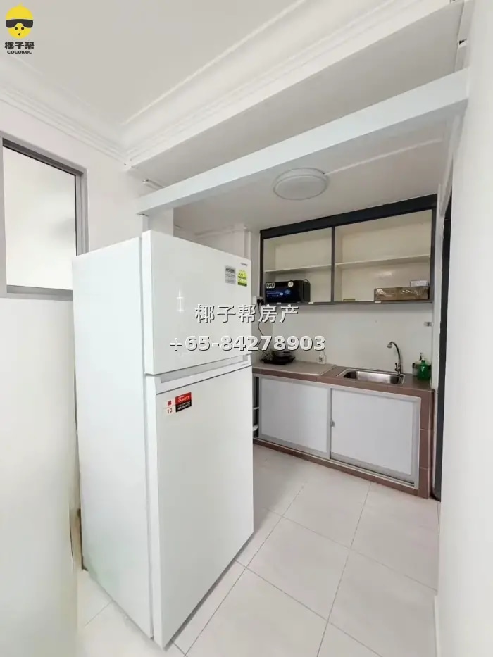 High-floor common room next to Chinatown MRT, 1-minute walk, 3