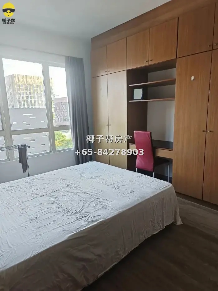 Master room in apartment next to Rochor MRT, private bathroo 1