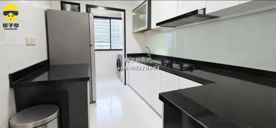 Punggol Emerald entire HDB flat, 2-minute walk to Soo Teck S 2