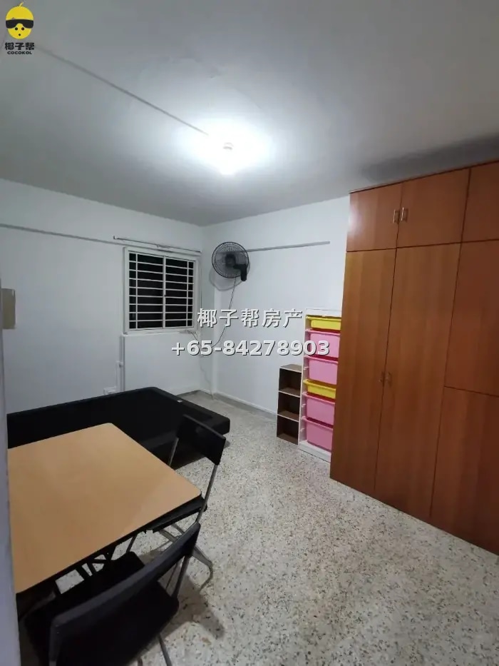 【出租】惹兰勿刹地铁3分钟 三房式组屋整租 可住6人报地址 6