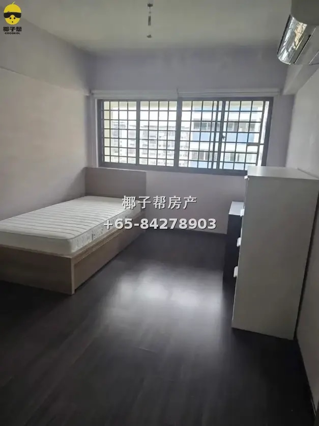 Entire HDB flat in Serangoon North, 3-bedroom 2-bathroom cor 5