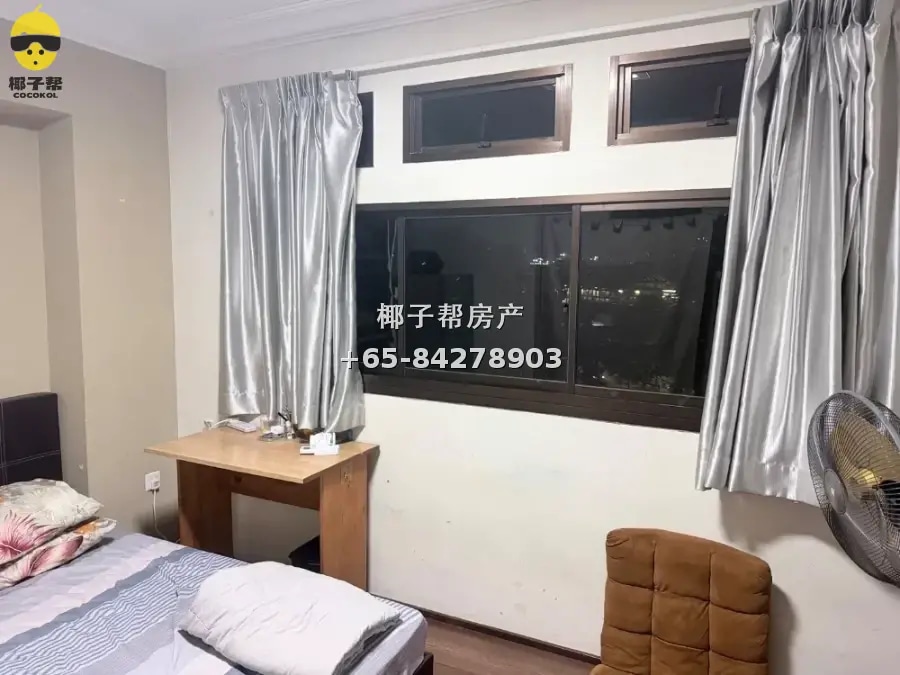 【出租】湖畔地铁站旁组屋单间 女生夫妻可住 包水电 2
