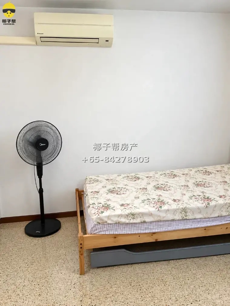 HDB common room beside Queenstown MRT. Utilities included, f 1
