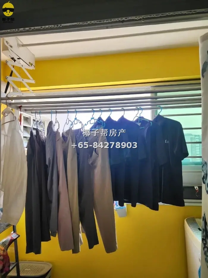 【出租】盛港农道轻轨旁组屋单间 高楼角落位安静宜居 5
