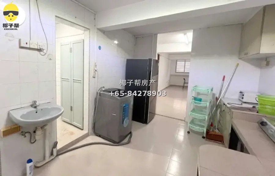 【出租】波那维斯达地铁旁两房组屋 700呎整租近商圈 1