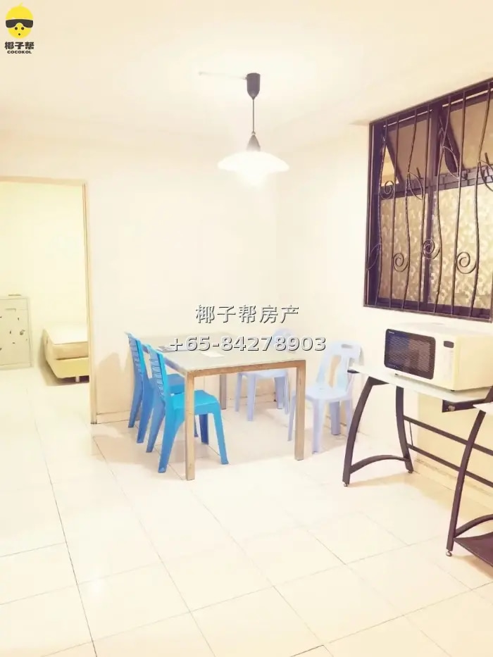 【出租】三巴旺地铁旁高层组屋整租 三房两卫全家私拎包入住 5