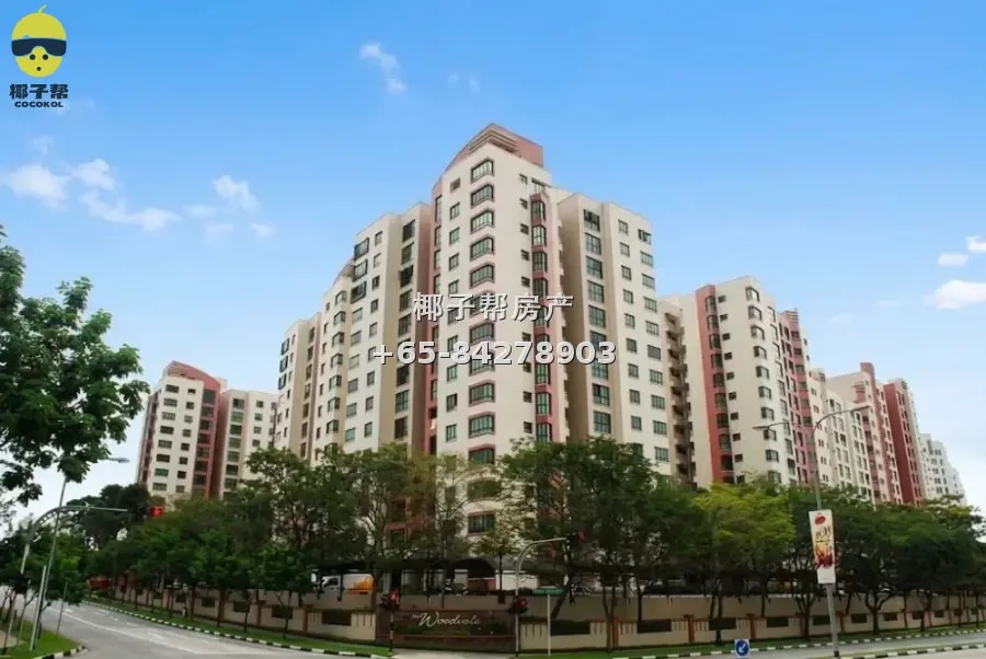【出租】海军部地铁旁Woodsvale公寓普通房 拎包入住含水电 6