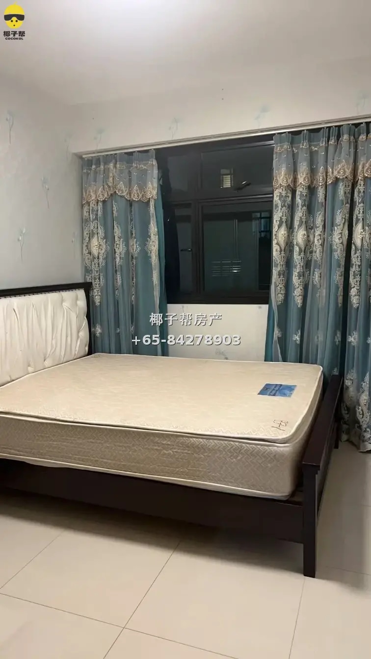 【出租】万国地铁旁组屋普通房 可住两人 包水电可小煮 楼下超市食阁 3