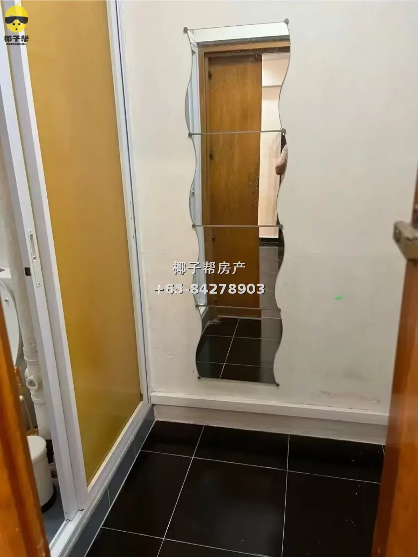 【出租】淡滨尼地铁旁组屋单间 包水电可煮 男生合租 3