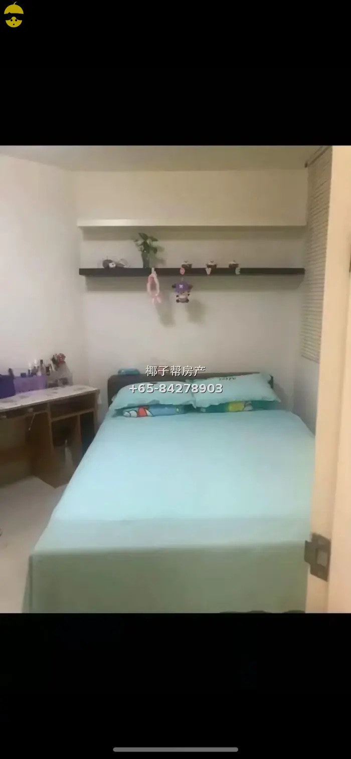 【出租】三巴旺地铁旁组屋普通房 夫妻情侣可住含水电空调 1