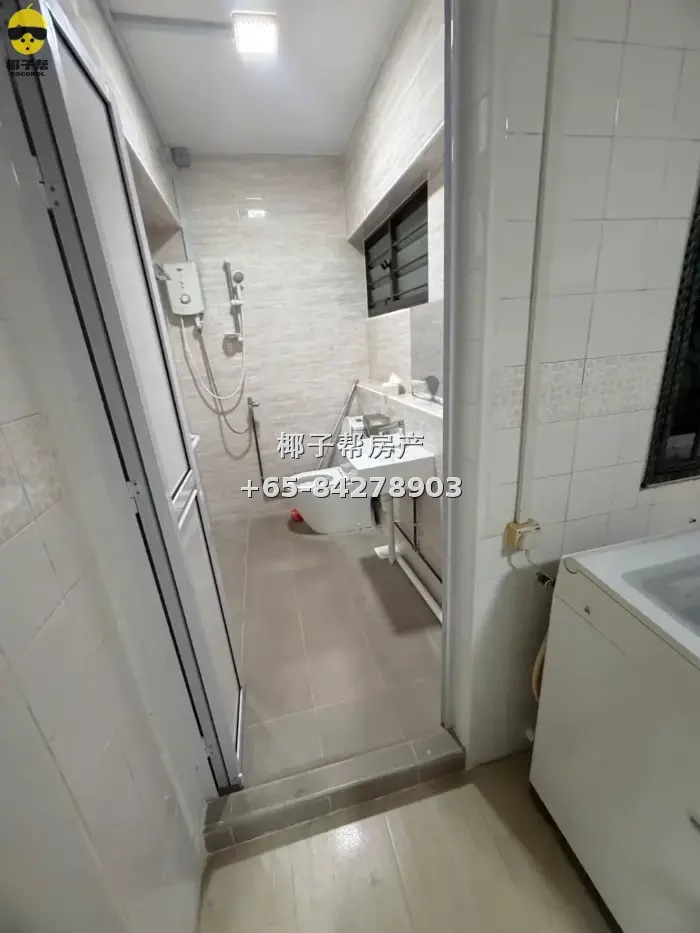 【出租】油池地铁站旁组屋普通房 夫妻可住包水电 4