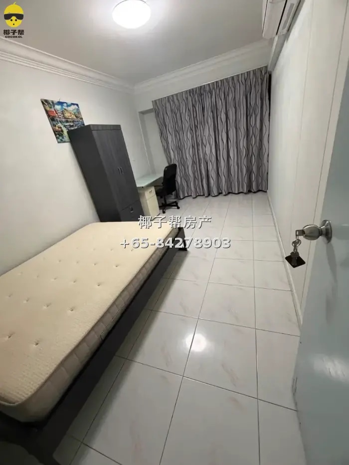 【出租】油池地铁站旁组屋普通房 夫妻可住包水电 2