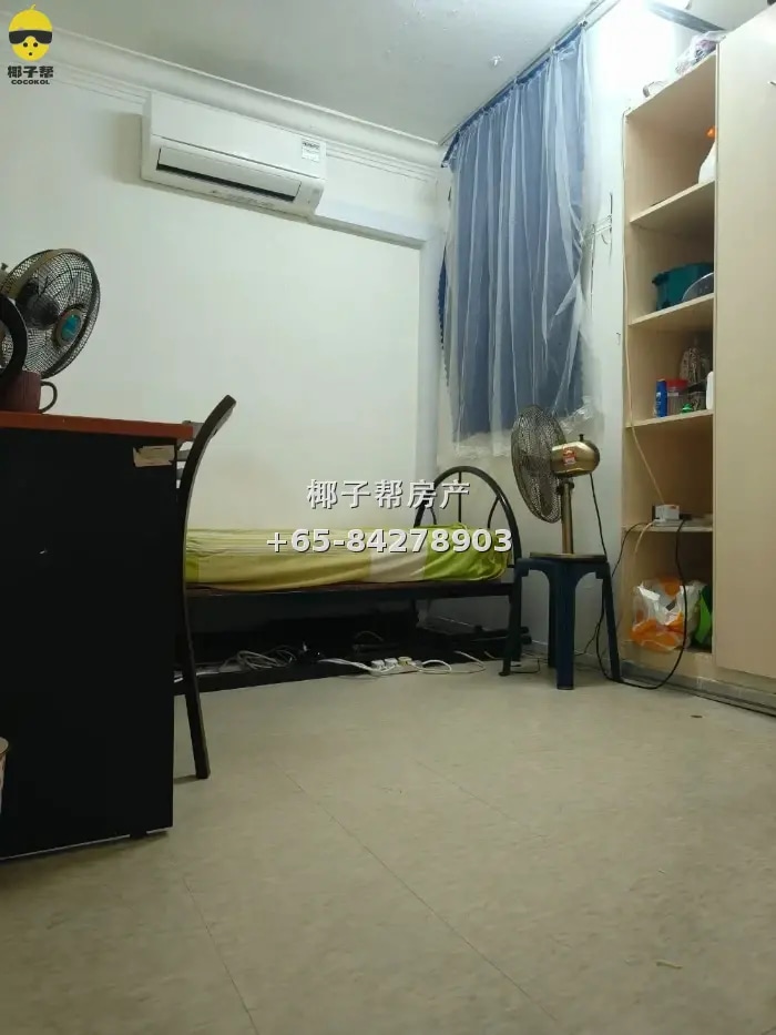 【出租】武吉甘柏地铁旁组屋空调房 步行5分钟到站 包水电 2