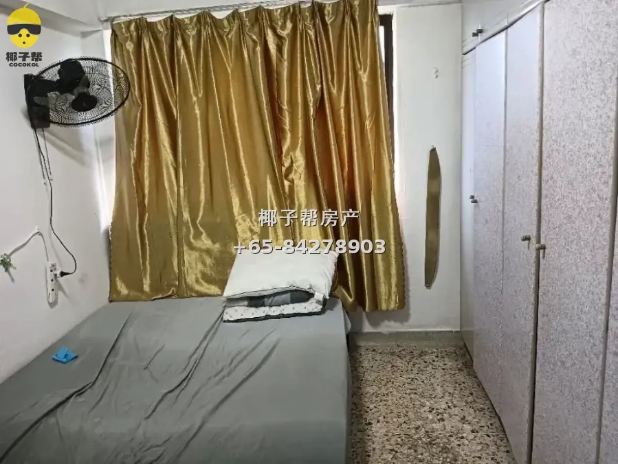 【出租】勿洛北地铁旁组屋普通房 包水电可煮 单人入住 1