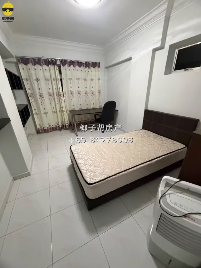 【出租】油池地铁站旁组屋普通房 夫妻可住包水电 3