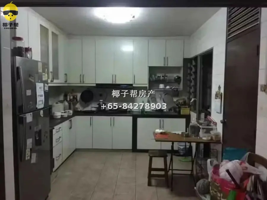 【出租】蔡厝港地铁站旁五房式组屋 四房高层通风 适合大家庭 3