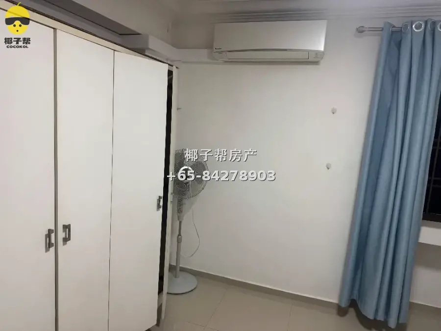 【出租】海军部地铁旁组屋普通房 双人可住包水电可报地址 2