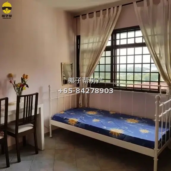 Female bed space near Choa Chu Kang MRT, high floor with nic 3