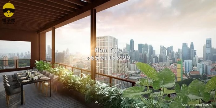 🔥High-rise one-bedroom unit for rent! Near two subway lines, pool+gym+sky lounge, furniture negotiable~ 11