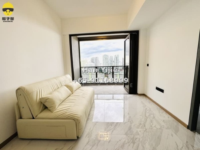 🔥High-rise one-bedroom unit for rent! Near two subway lines, pool+gym+sky lounge, furniture negotiable~ 2