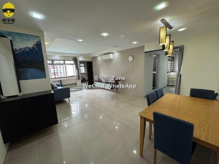 Choa Chu Kang HDB 宽敞实用3房2卫HDB单位|明亮通风|近地铁 整租 1