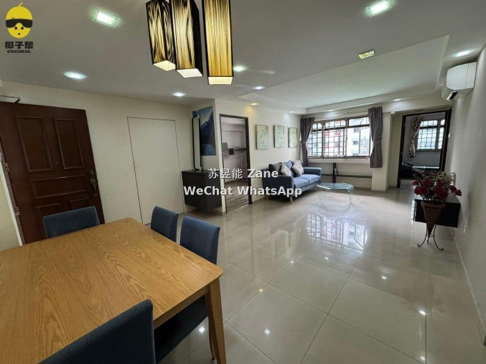 Choa Chu Kang HDB 宽敞实用3房2卫HDB单位|明亮通风|近地铁 整租 2