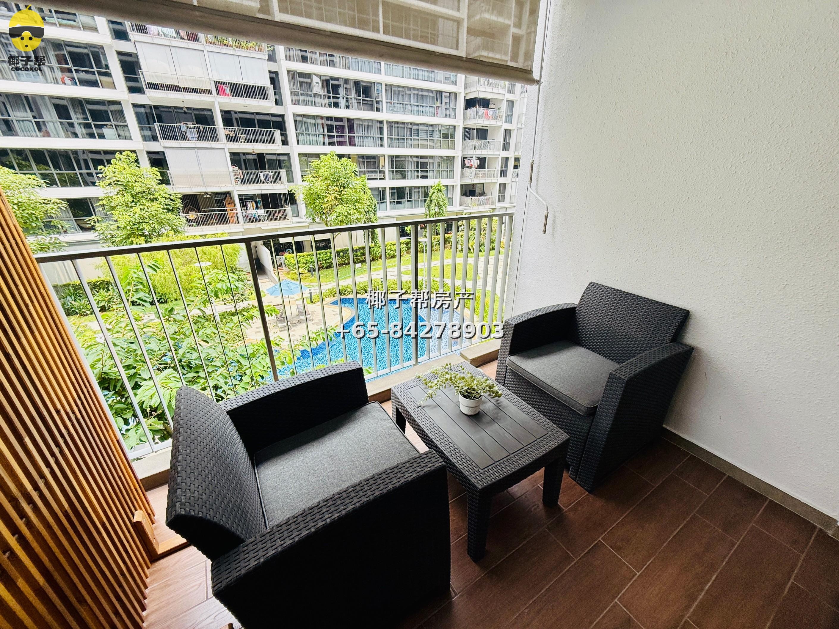 【For Rent】Punggol Twin Waterfall single room with balcony, utilities and internet included 6