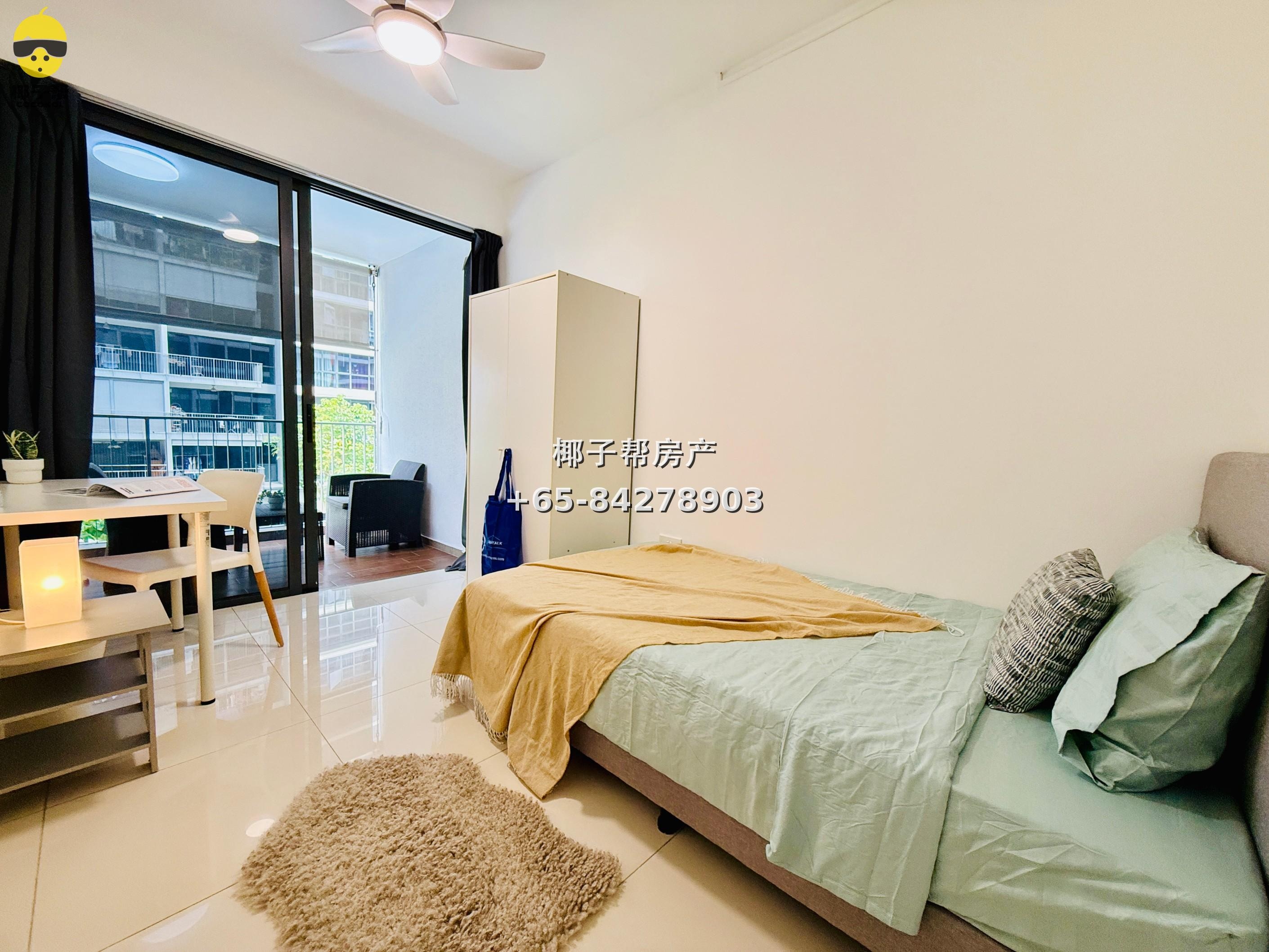 【For Rent】Punggol Twin Waterfall single room with balcony, utilities and internet included 3