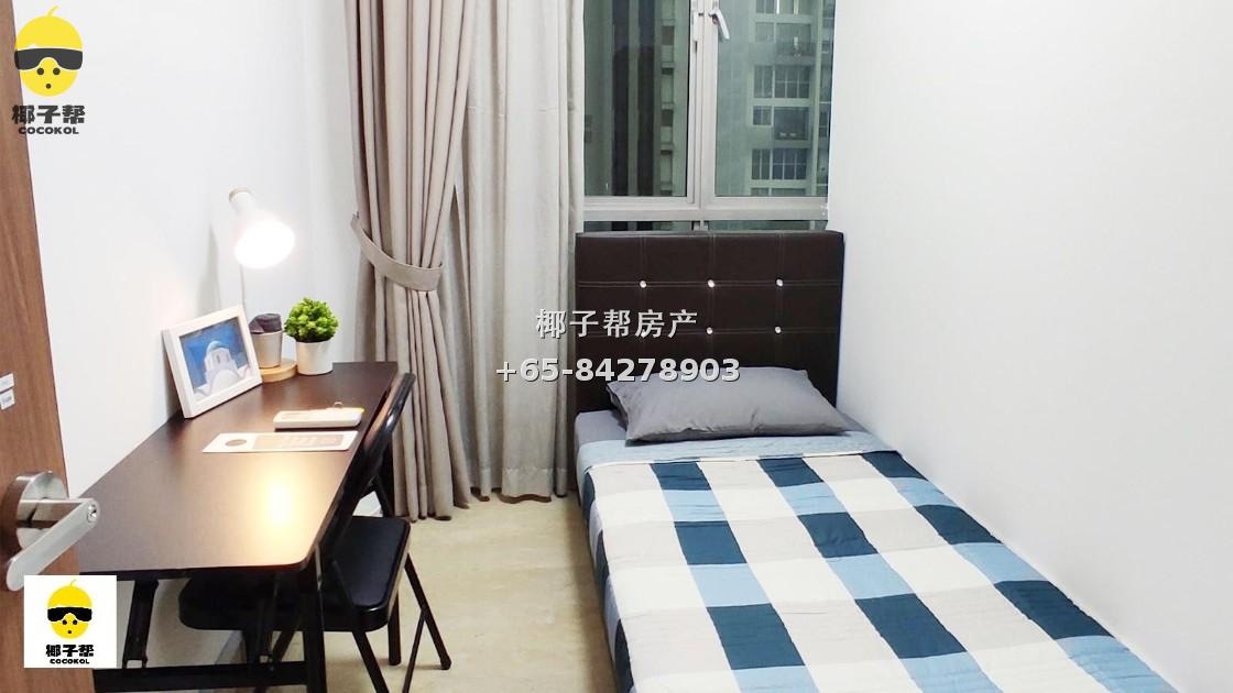 【For Rent】Thomson Euro Asia high-floor single room, 27th floor, all utilities included. 1
