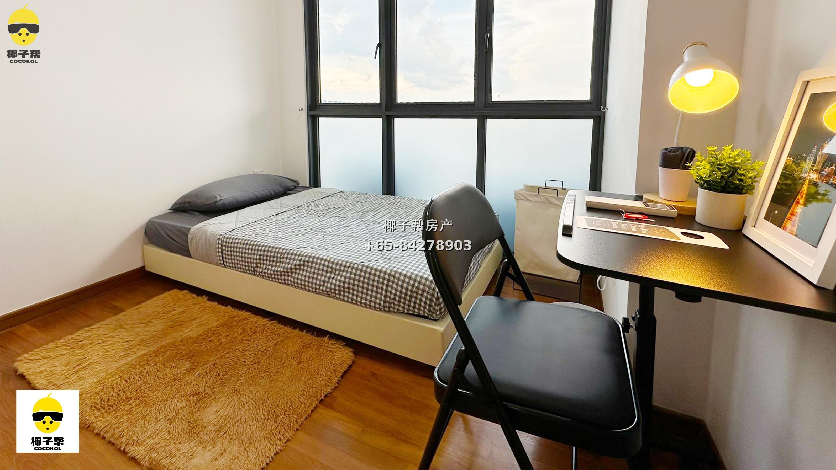 【For Rent】J Gateway high-floor single room on 32nd floor, near Jurong East MRT Station 1