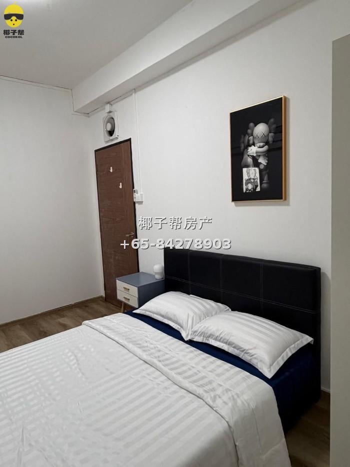 【出租】Bencoolen 市中心单间|Queen床 近Bugis地铁 3