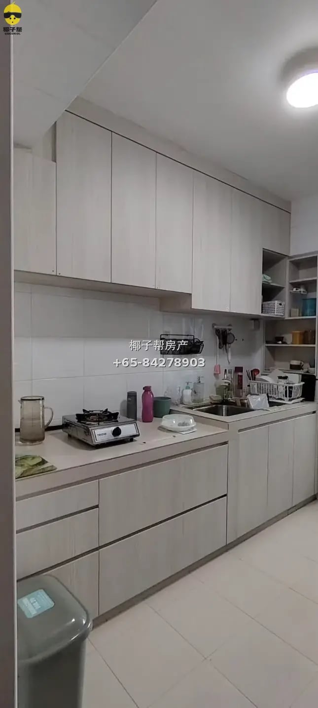 盛港整套出租,靠近Rivervale Mall √三房式HDB flat出租 √周边有餐厅和杂货店 7