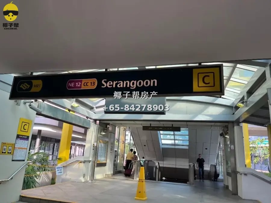 Serangoon MRT/ blk 201 冷气普通房不煮 1